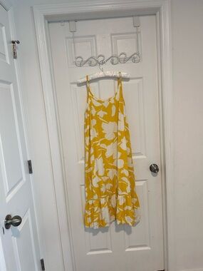 Ava & Viv Yellow and White Floral Sun Dress Size 1X